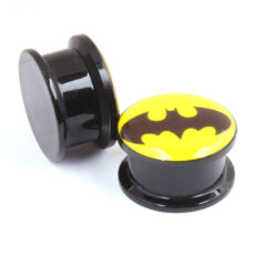 Batman acrylic plug