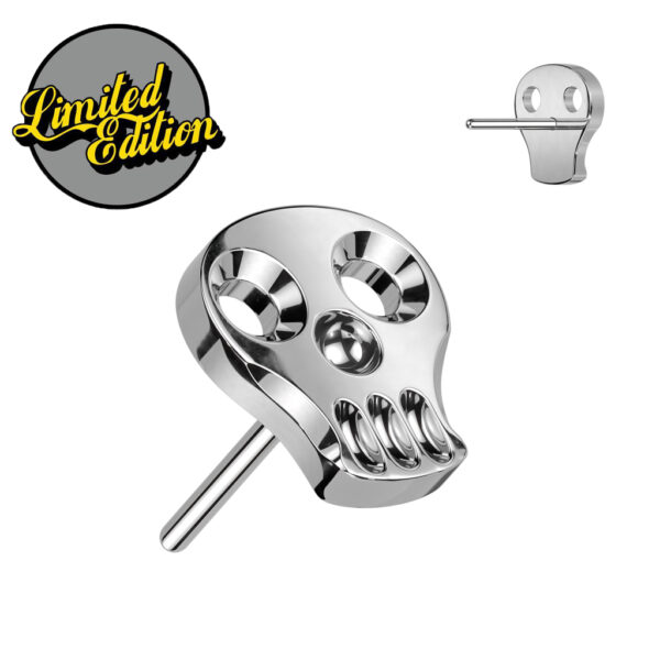 Titanium Threadless Skull End