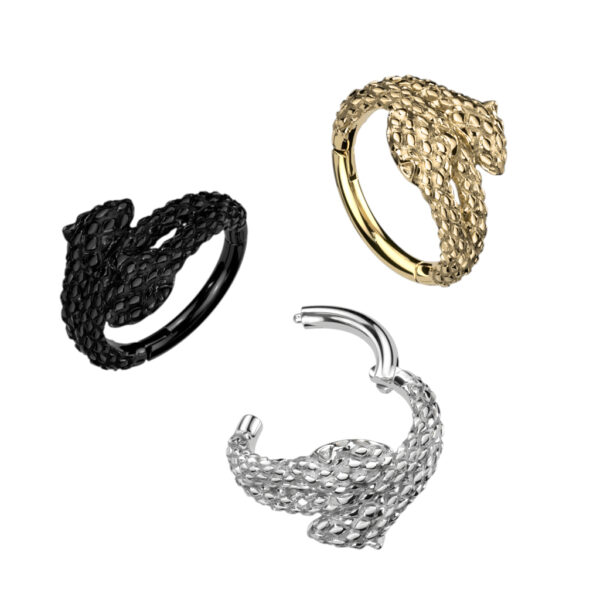 Snake Hinged Segment Ring